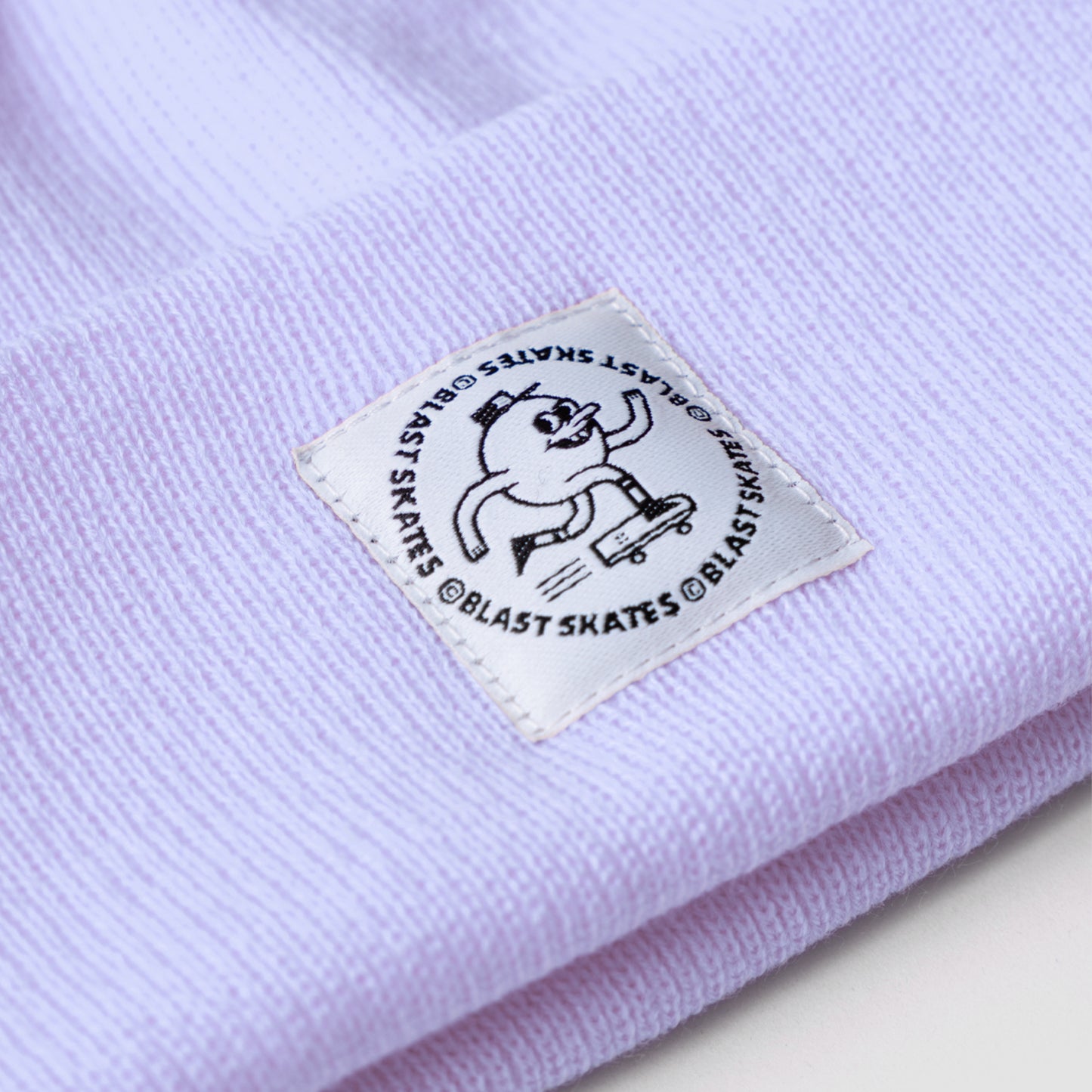 LILAC ROUND LOGO BEANIE