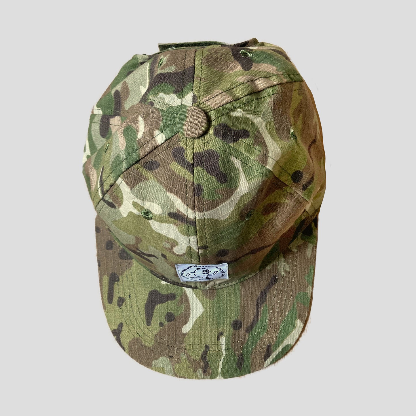 ROUND LOGO RIPSTOP CAMO CAP