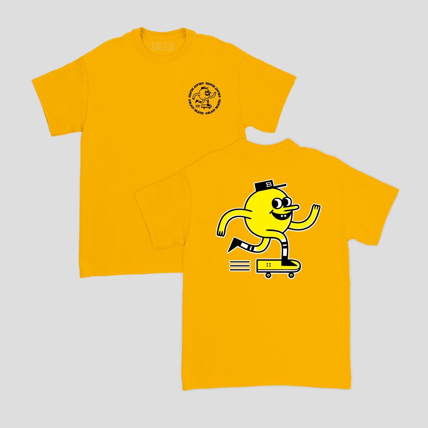 CLASSIC MASCOT LOGO T-SHIRT - YOLK